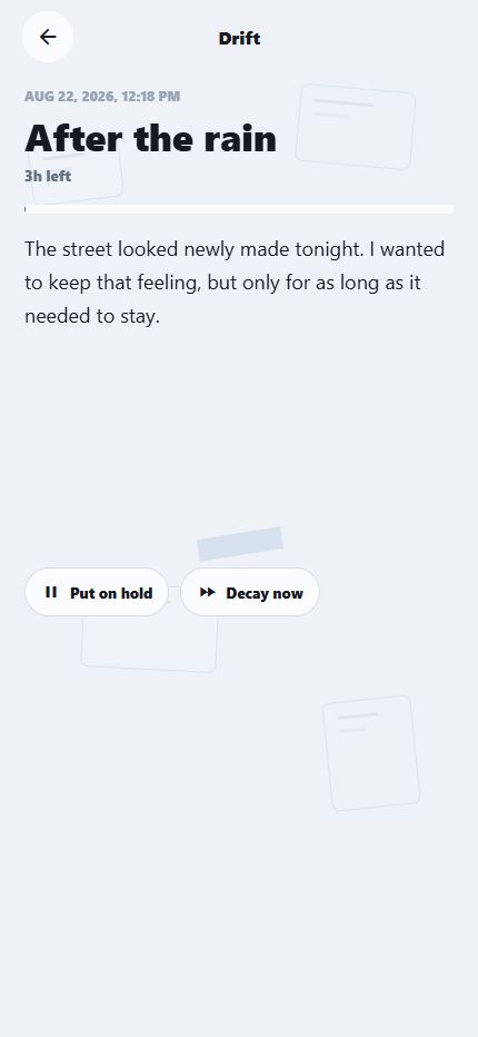 Reading a temporary note in Dhulo